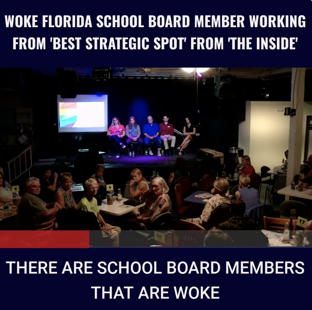 Florida School Board Member Brags About Members Being ‘Woke’: We’re ‘Working from the Inside’