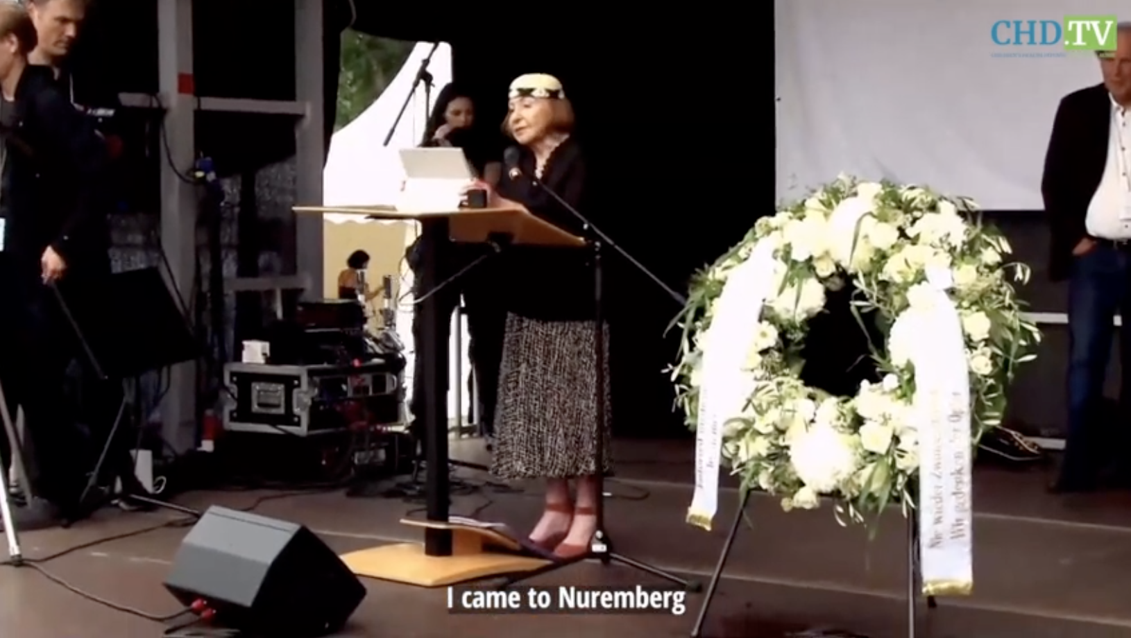 MUST WATCH FOR WHOLE FAMILY – Holocaust Survivor Vera Sharav Speech At Nuremberg 75 Anniversary