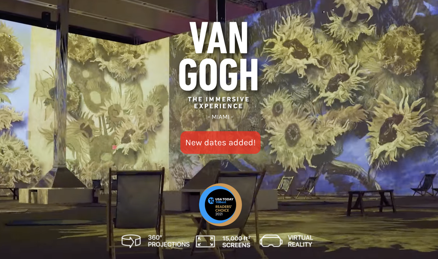 Van Gogh Exhibit Miami The Immersive Experience Miami Independent