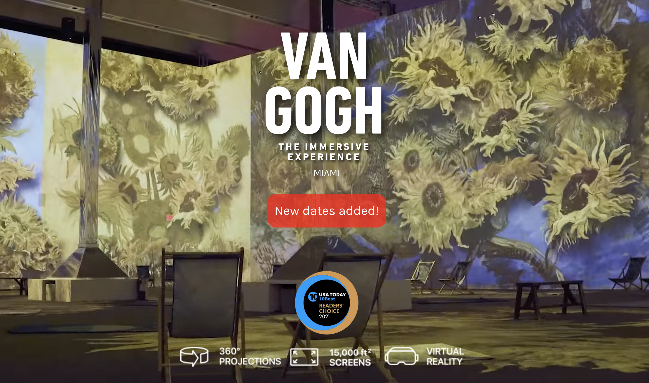Van Gogh Exhibit Miami: The Immersive Experience
