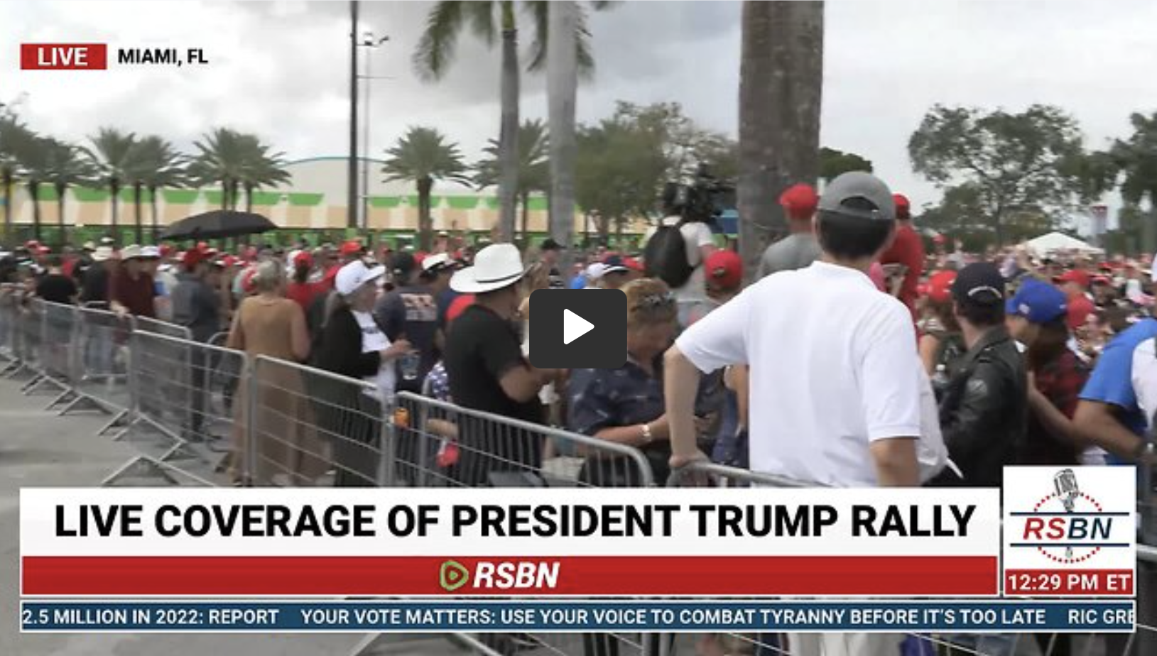 FULL EVENT: President Donald J. Trump Holds Rally In Miami, FL - 11/6/22