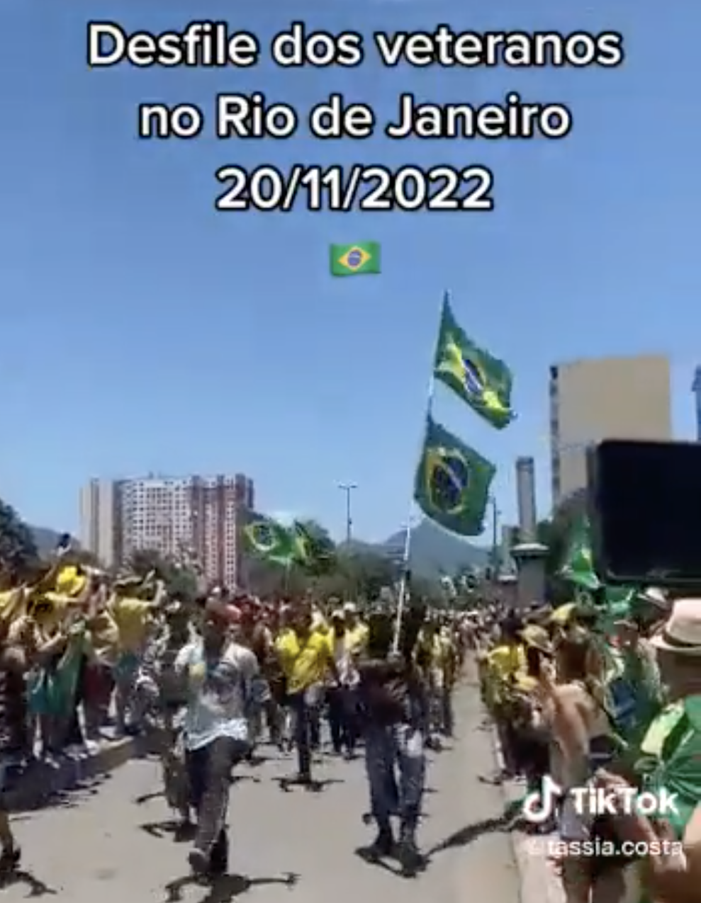 BREAKING: Veterans Join Brazilian Protests Against Corrupt Election.