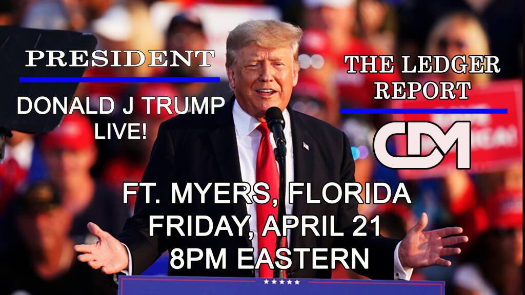 LIVESTREAM 8pm EST: Trump Rally! Ft Myers, FL