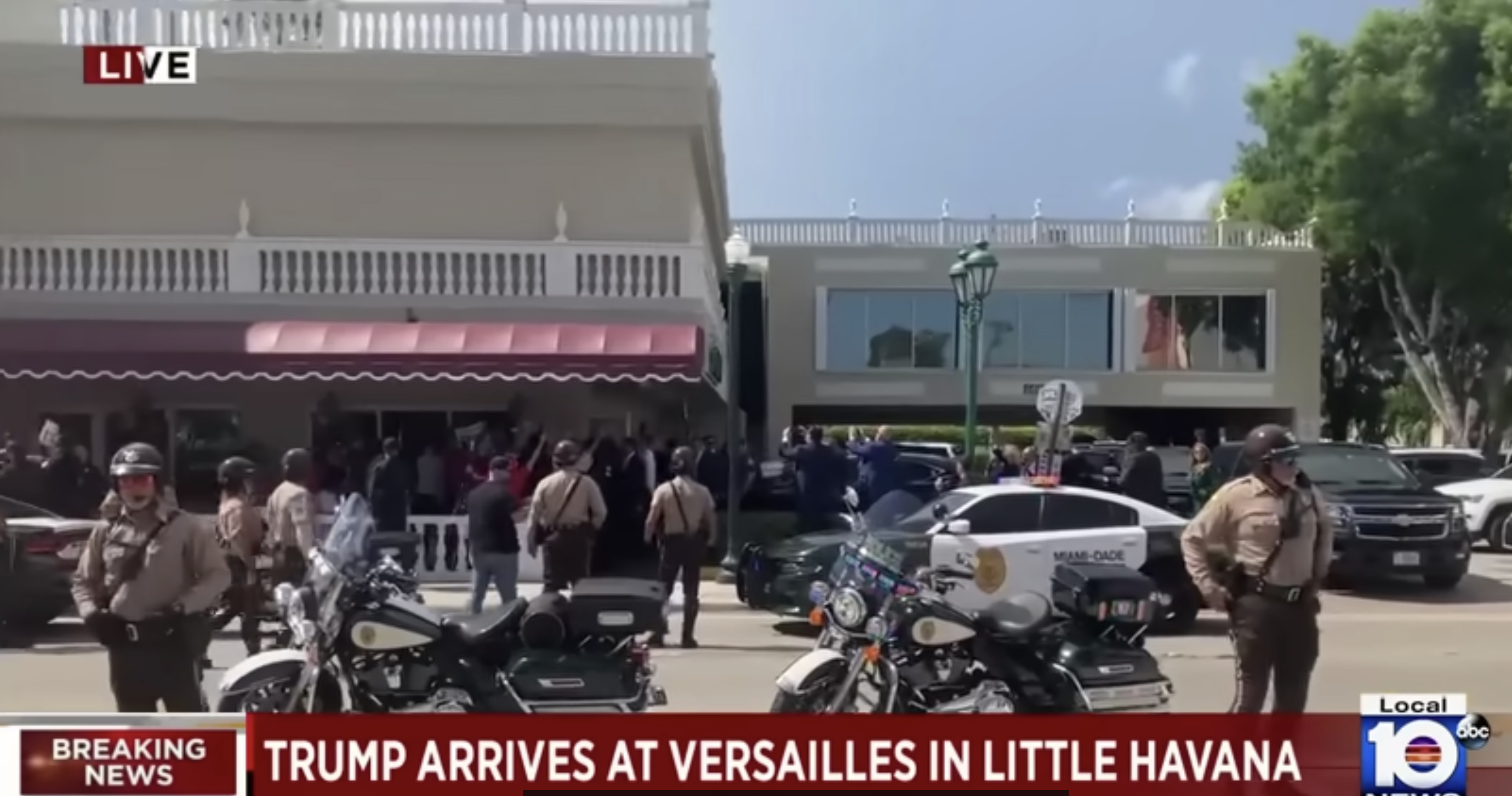 Trump In Versailles