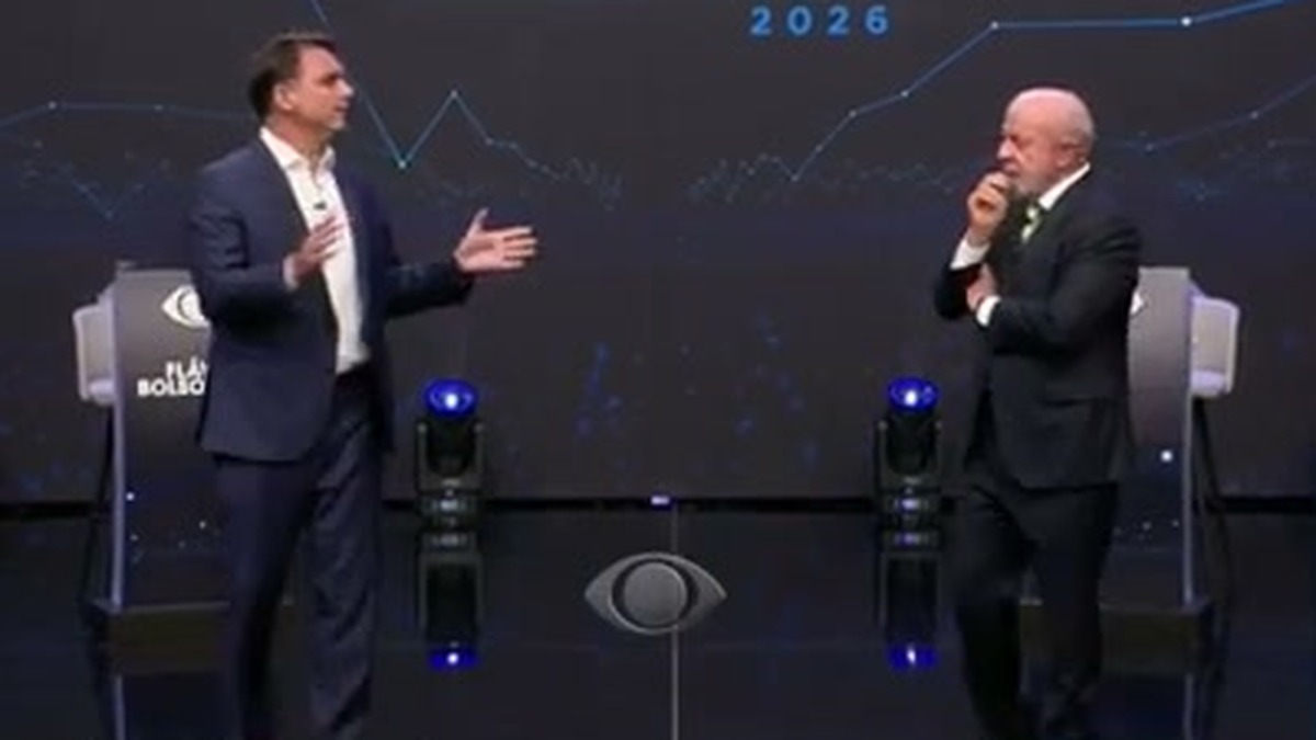 Flávio Bolsonaro and Lula face off in the Band TV runoff debate